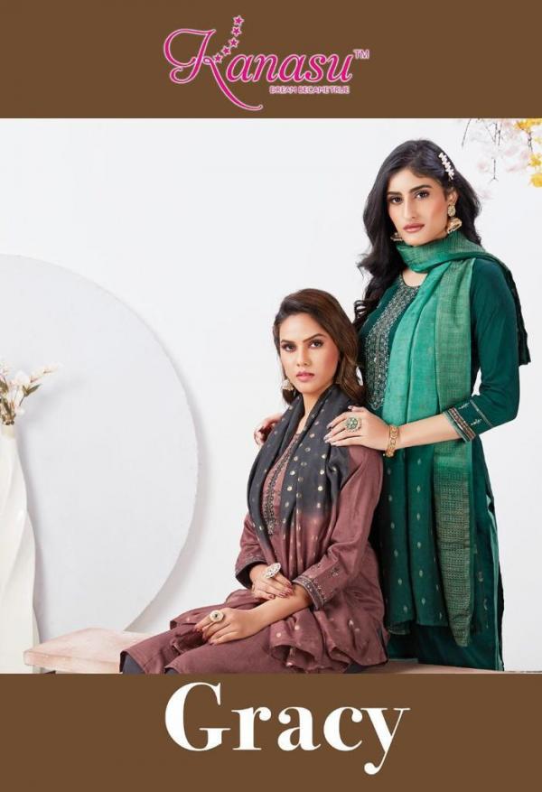 Kanasu Gracy Beautiful Ethnic Wear Readymade Salwar